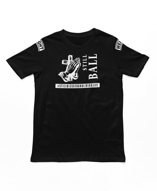 Still BALL Short Sleeve T-Shirt (Black)
